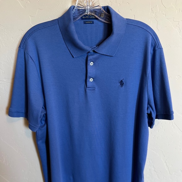 Polo Ralph Lauren Other - Polo Ralph Lauren Classic Fit Polo Medium Blue, Size L